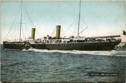 Ostende - Sortie de La Malle -217514