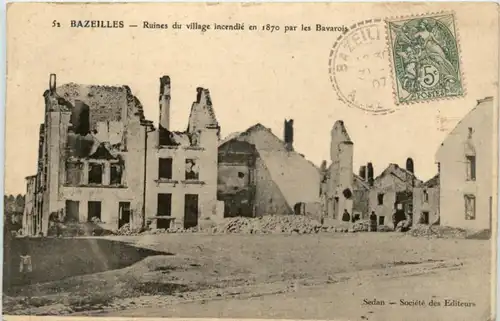 Bazeilles - Ruines du village -218006