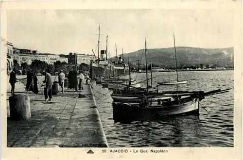 Ajaccio - Le Quai Napoleon -218074