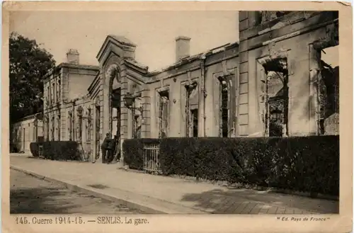 Senlis - La gare -218090