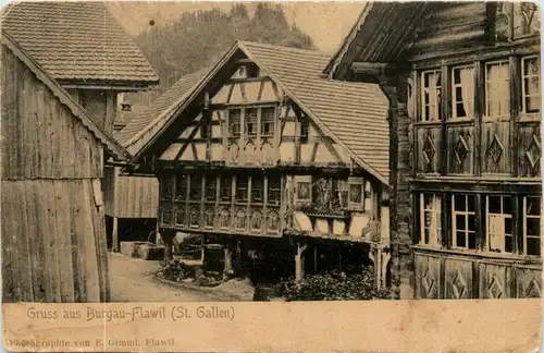 Gruss aus Burgau Flawil -198970