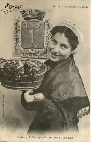 Angers - Les Armes et la Coiffe -218226