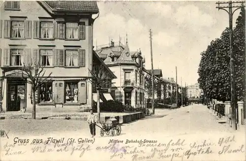 Flawil - Mittlere Bahnhofstrasse -199046