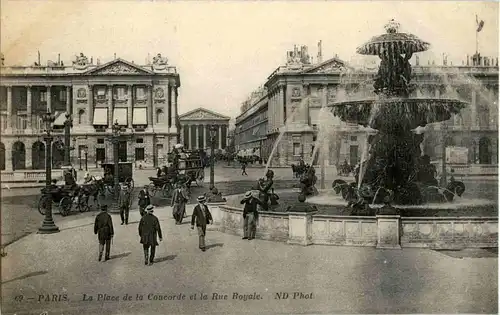 Paris - La place de la Cancorde -24356