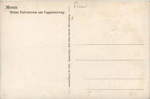 Meran - Ruine Pulverturm -25672