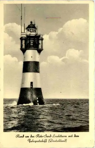 Rote Sand Leuchtturm -25854
