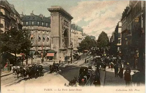 Paris - La Porte Saint Denis -24512