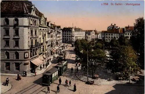 St. Gallen - Marktgasse -199366