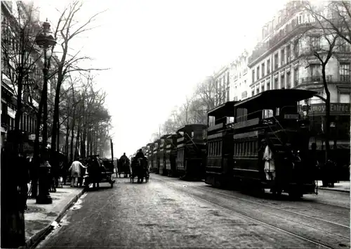 Paris 1900 - Tramway - Repro -26120