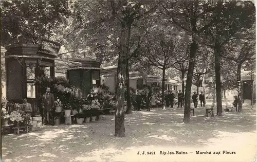 Aix les Bains - Marche aux Fleurs -24738