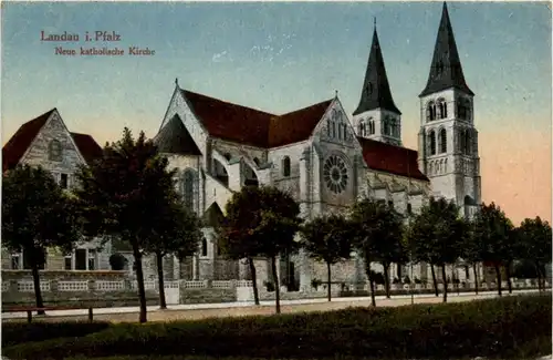 Landau - Neue katholische Kirche -218574