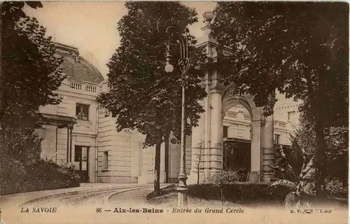 Aix les Bains - Le grand Cercle -24758