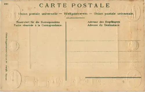 Appenzell - Kollegium St. Antonius - Prägekarte -189040