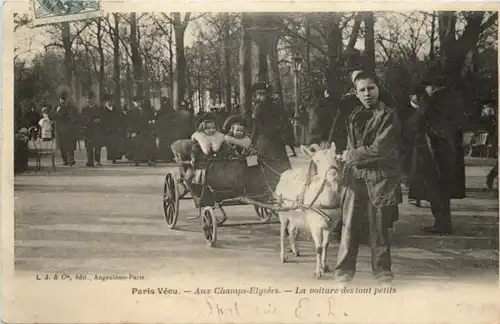 Paris Vecu - La Voiture des tout petits - Goat - Ziege -26052