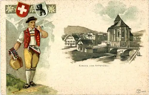 Appenzell - Litho -189098