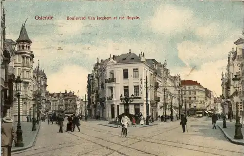 Ostende - Boulevard Van Iseghem -217548