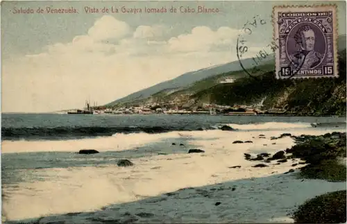 Vista de La Guayra tomada de Cabo Blanco -218842