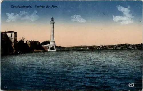 Constantinople - Entree du Port -218934