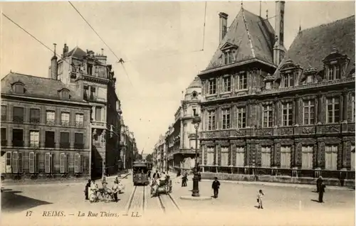 Reims - La Rue thiers -217834