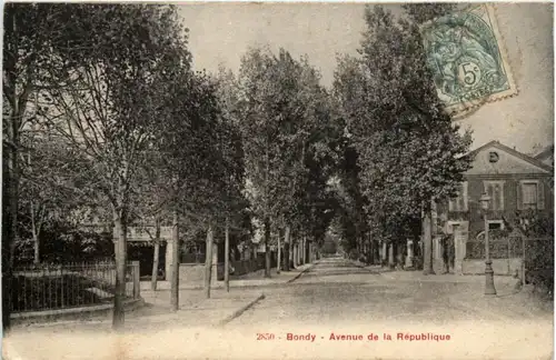 Bondy - Avenue de la Republique -217854