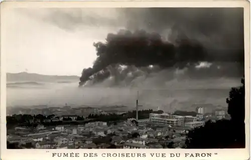 Paris - Fumee des Croiseurs vue du Faron -217936