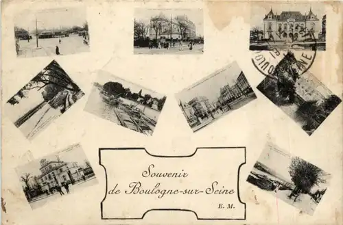 Souvenir de Boulogne sur Seine -218260