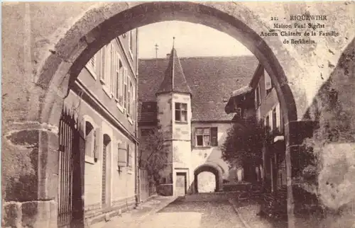 Riquewihr - Maison Paul Sigrist -218238