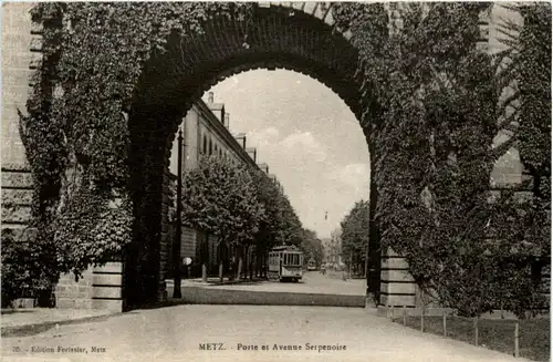 Metz - Porte et Avenue Serpenoise -219630