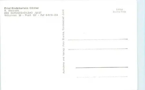 Juist - Privat Kinderkurheim Günther -219920