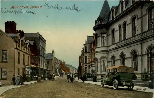 Portrush - Main Street - Car -218676