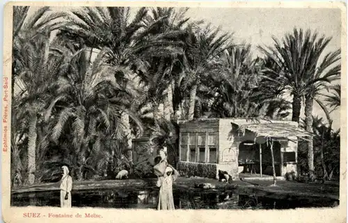suez - fontaine de Moise -218630