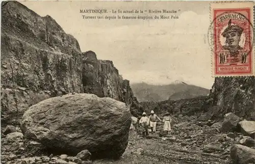 La lit actuel de la Riviere Blanche -218832