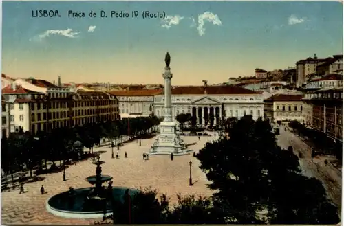 Lisboa - Praca de D Pedro -219294