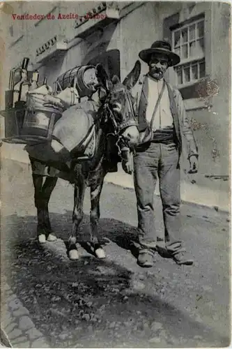 Lisboa - Vendedor de Azeite -219334