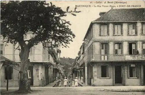 Fort de France - La Rue Victor Hugo -218834