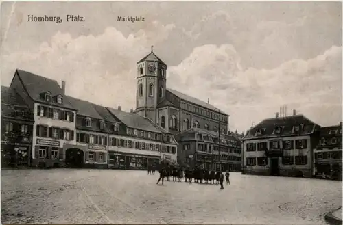 Homburg Pfalz - Marktplatz -218880