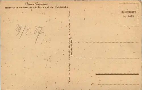Beuron - Holzbrücke -26216