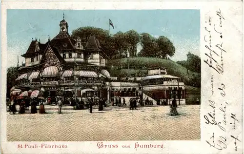 Gruss aus Hamburg - St. Pauli -219008