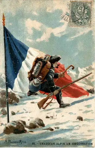 Chasseur Alpin en Observation -218138