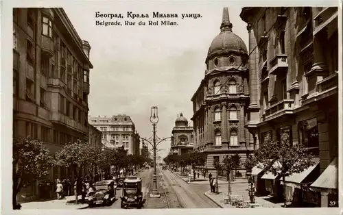 Belgrade - Rue du Roi Milan -26632
