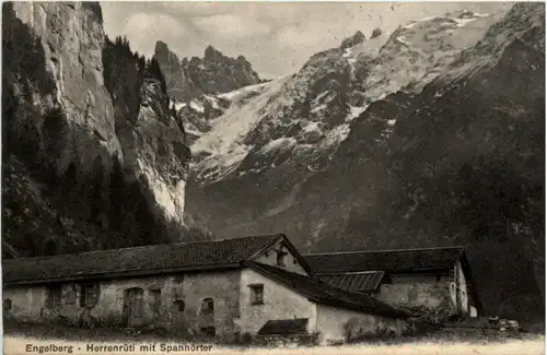 Engelberg - Herrenrüti mit Spannhörner -219578