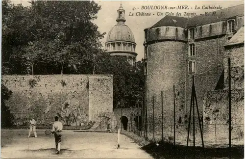 Boulogne sur Mer - La Cathedrale - Tennis -219530