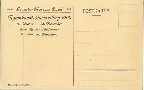 Basel - Raumkunst Ausstellung 1909 -191830