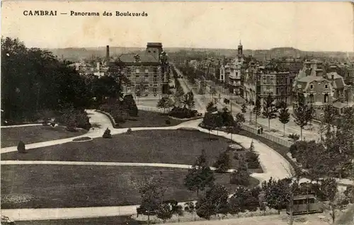 Cambrai - Panorama des Boulevards -27370