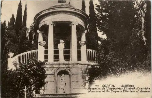 Corfou - Monument of the Empress Elisabeth -218876