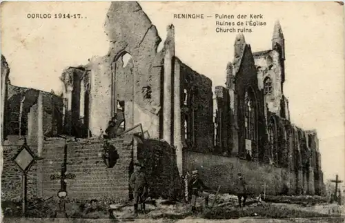 Reninghe - Ruinen der Kerk -219048