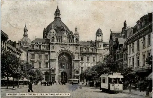 Anvers - Gare Centrale - Tramway -219272