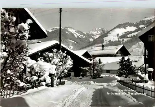 Zweisimmen - Farbgasse -192294