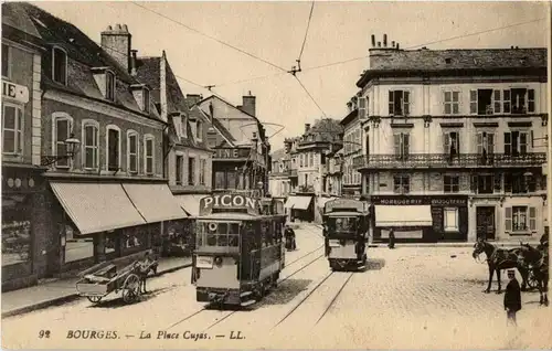 Bourges - La Place Cujas - Tramway -27422