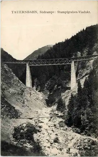 Tauernbahn - Stampfgraben Viadukt -26328